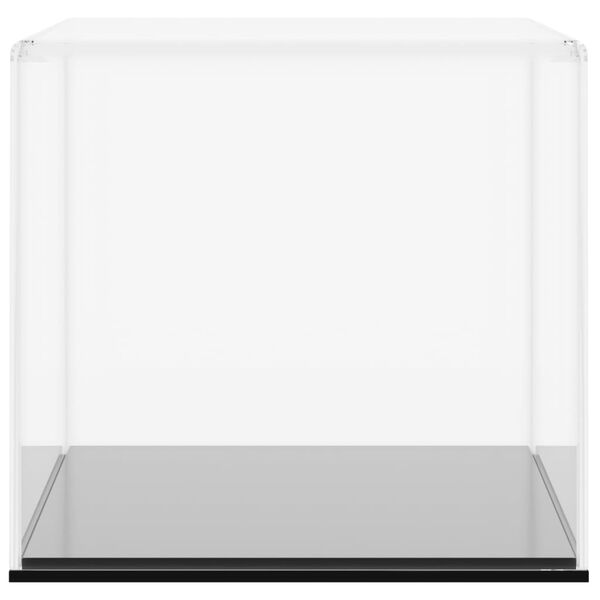 vidaXL Display Box Transparent 11.8x5.9x5.5" Acrylic