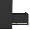 vidaXL Filing Cabinet Anthracite Steel Medium Anthracite Filing Cabinet