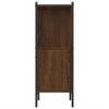 vidaXL Bookcase Brown oak Engineered wood Compact Bookcase Rectangular