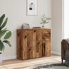 vidaXL Sideboard Old wood Engineered wood and iron Sideboard Rectangular