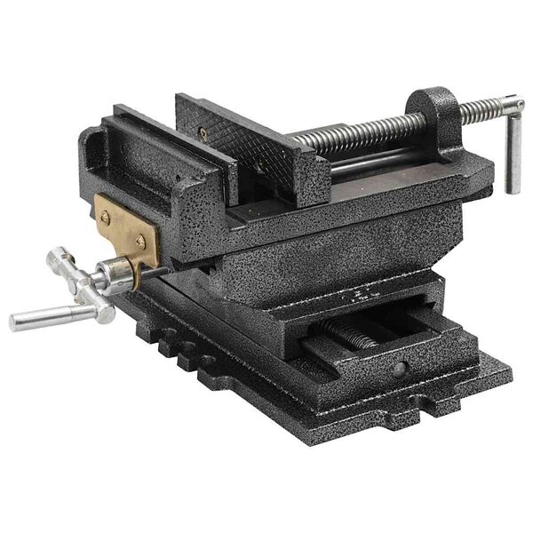 vidaXL Manually Operated Cross Slide Drill Press Vice 5.91 "