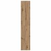 vidaXL Bookcase Set of 2 Artisan oak Engineered wood