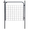 vidaXL Garden Fence Gate 39.4"x39.4" Anthracite