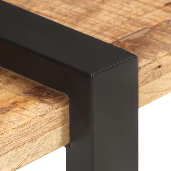 vidaXL TV Cabinet Natural Mango Wood