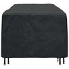 vidaXL Furniture Cover Plain Black 106.30 x 43.31 x 27.56 in 420D