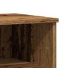vidaXL Bedside Cabinet Old wood Engineered wood, metal 15.7x13.8x19.7 in