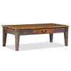 vidaXL Coffee Table Solid Wood Vintage 46.5"x23.6"x15.7"