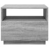 vidaXL Coffee Table Grey Sonoma Engineered wood Compact Coffee Table
