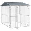 vidaXL Bird Cage Anthracite 227 x 310 x 247 cm Galvanized steel