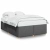 vidaXL Bed Frame Dark Grey