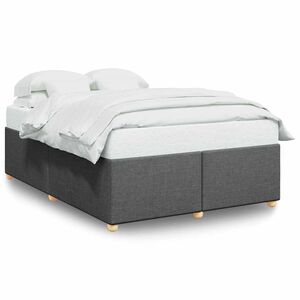 vidaXL Bed Frame Dark Grey