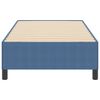 vidaXL Box Spring Bed Blue 39.37 x 78.74 in Velvet