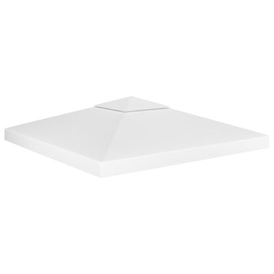 vidaXL 2-Tier Gazebo Top Cover 310 g/m² 9.8'x9.8' White