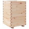 vidaXL Garden Planter Natural Wood Solid pine wood Medium Durable
