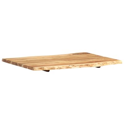 vidaXL Table Top Solid Acacia Wood 31.5"x(19.7"-23.6")x1"
