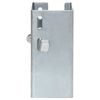 vidaXL Hitch Lock Silver 4.3x4.3x9.3" Steel