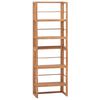 vidaXL Shelving Unit Natural teak Solid teak wood Medium