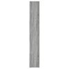 vidaXL Book Cabinet Grey Sonoma Engineered Wood Tall Book Cabinet