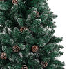 vidaXL Christmas Tree Green with white snow tips