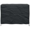 vidaXL Furniture Cover Plain Black 55.12 x 27.56 x 35.43 in 210D