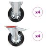 vidaXL 8 pcs Casters 6.30 " (2x143464)