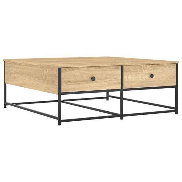 vidaXL Coffee Table Sonoma Oak Engineered wood Medium Coffee Table