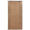 vidaXL Bamboo Roller Blinds 2 pcs 59.1" x 86.8" Brown