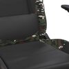 vidaXL Gaming Chair Black and Camouflage