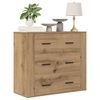vidaXL Sideboard Artisan Oak Engineered Wood Medium Sideboard