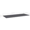 vidaXL Shelf Set of 4 High gloss grey Engineered wood