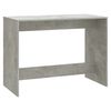vidaXL Dining Set Concrete Grey Engineered Wood Medium Sleek