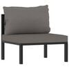 vidaXL Garden Lounge Set Anthracite