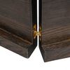 vidaXL Bathroom Countertop Dark Brown 55.1 x 11.8 x (0.8-1.6) " Treated Solid Wood