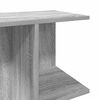 vidaXL Bedside Table Grey Sonoma Engineered Wood Medium Bedside Table