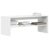 vidaXL TV Cabinet White Engineered wood 39.4 in x 15.7 in x 15.7 in