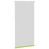 vidaXL Roller Blind Leaves Green 100% Polyester 31.5 x 51.2 in Durable