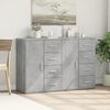 vidaXL Sideboard Concrete Grey Manufactured Wood Medium Sideboard