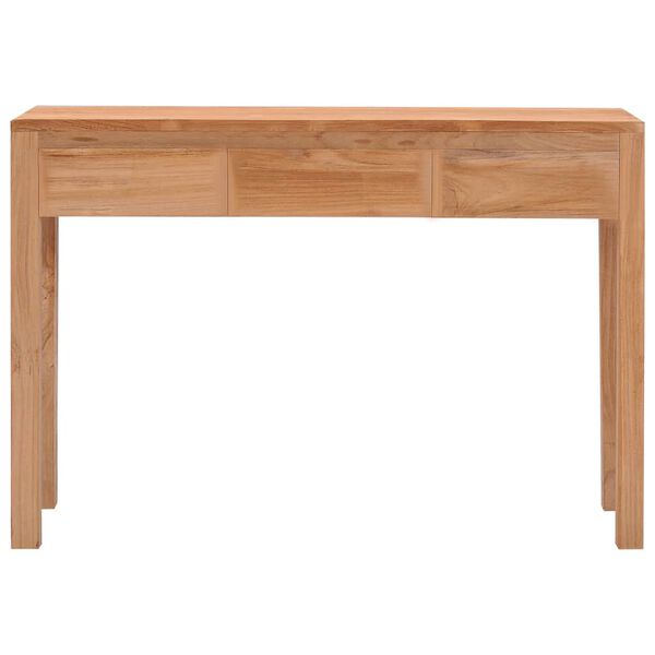 vidaXL Console Table Teak Solid Teak Wood Standard Console Table
