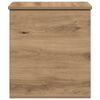vidaXL Storage Box with Storage Artisan Oak 15.75 x 16.54 x 18.11 in