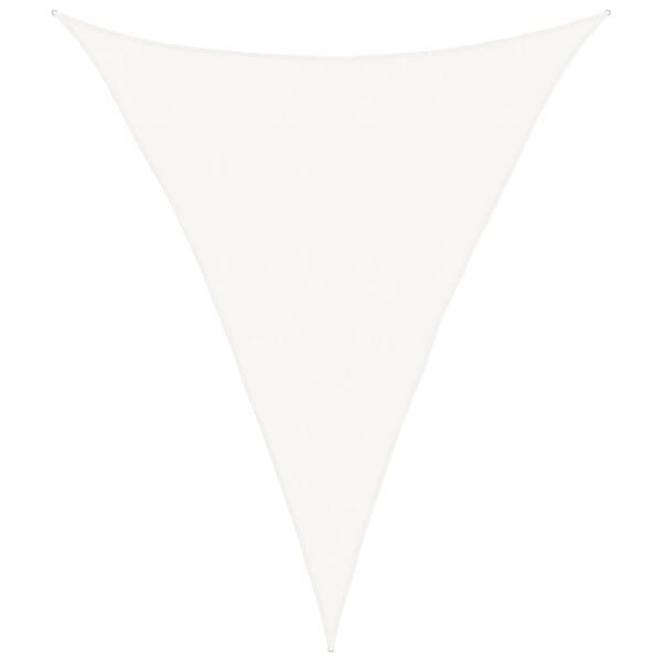 vidaXL Sunshade Sail 0.524 oz/ft&sup2; White 16.4&lsquo;x23&lsquo;x23&lsquo; HDPE