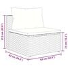 vidaXL Patio Lounge Set Grey