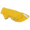 vidaXL Dog Raincoat Yellow Polyester XS Water-resistant materials