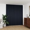 vidaXL Blackout Curtain with Hooks Anthracite 114.2x96.5"