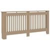 vidaXL Radiator Cover 67.7"x7.5"x31.9" MDF