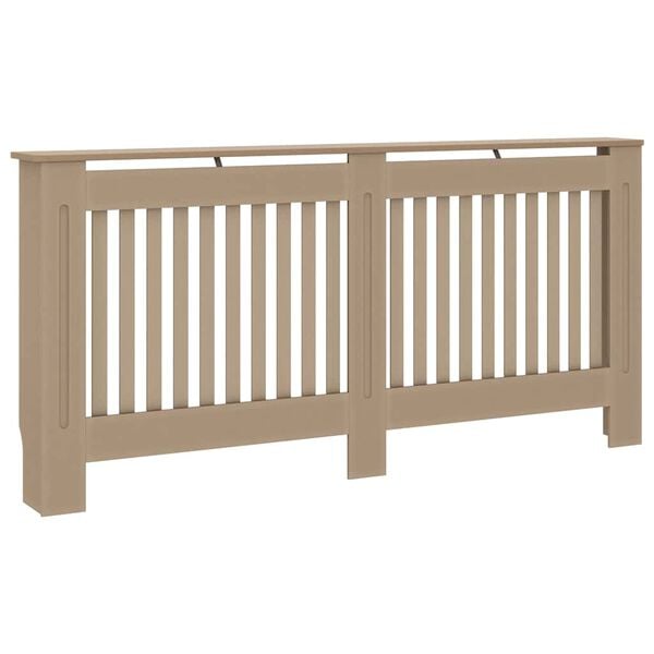 vidaXL Radiator Cover 67.7"x7.5"x31.9" MDF