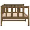 vidaXL Day Bed Honey brown Solid pine wood 35 x 79 in