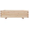 vidaXL Garden Planter Natural Wood Solid Pine Wood Medium Durable