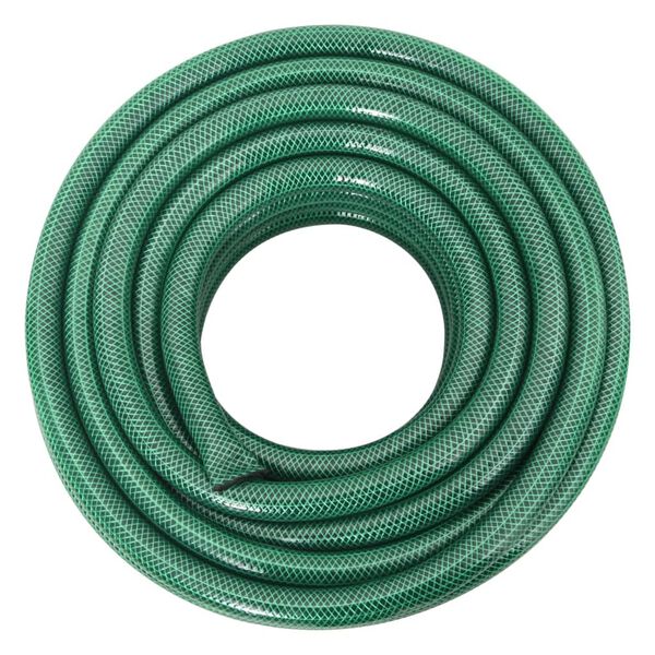 vidaXL Garden Hose Green Polyvinyl chloride (PVC) 65.6 ft long