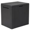 Keter Outdoor Storage Box Anthracite Plastic PP Large Durable
