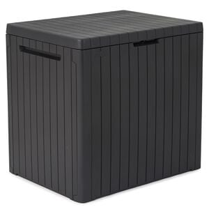 Keter Outdoor Storage Box Anthracite Plastic PP Large Durable